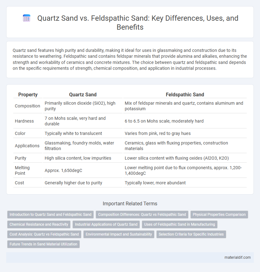 Quartz Sand vs. Feldspathic Sand: Key Differences, Uses, and Benefits