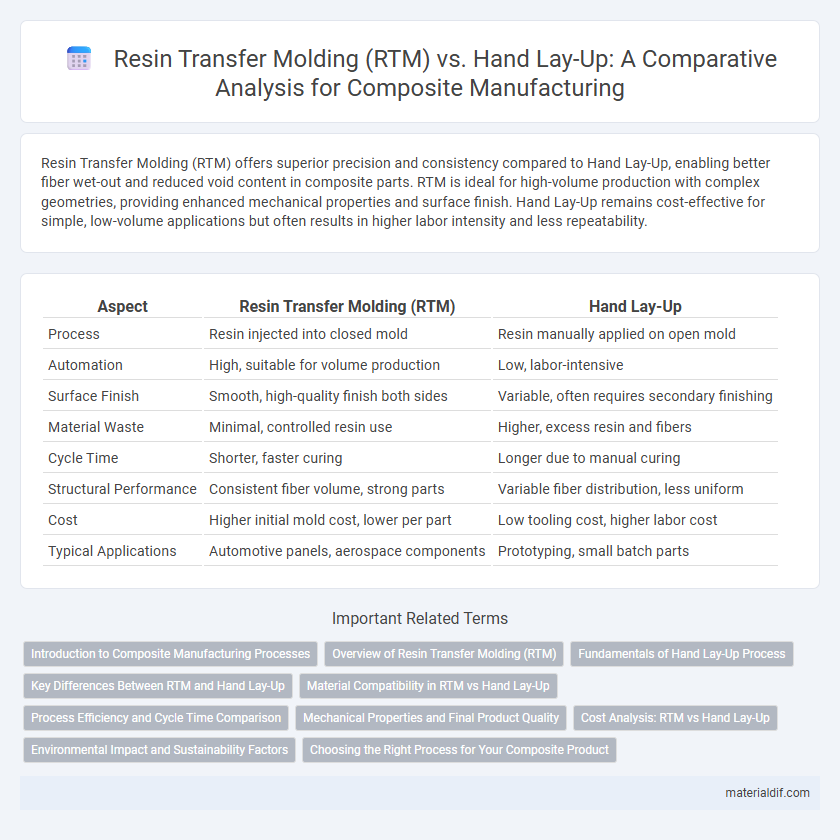 Resin Transfer Molding (RTM) vs. Hand Lay-Up: A Comparative Analysis for Composite Manufacturing