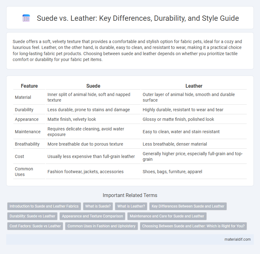 Suede vs. Leather: Key Differences, Durability, and Style Guide
