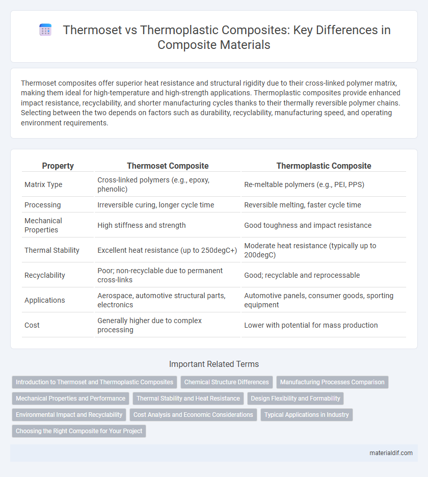 Thermoset vs Thermoplastic Composites: Key Differences in Composite Materials