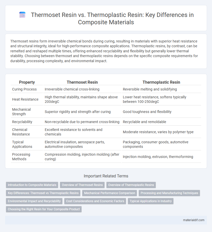Thermoset Resin vs. Thermoplastic Resin: Key Differences in Composite Materials