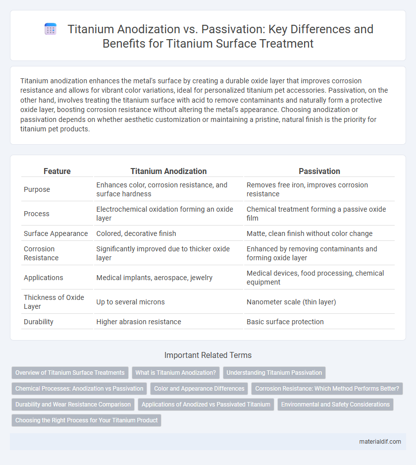 Titanium Anodization vs. Passivation: Key Differences and Benefits for Titanium Surface Treatment