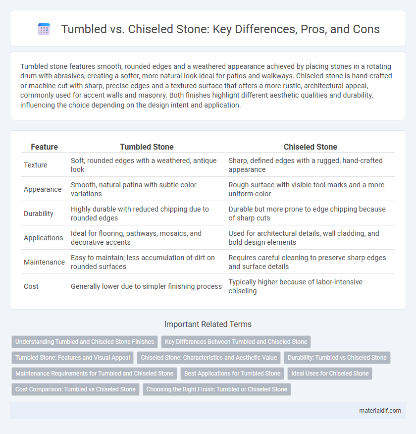 Tumbled vs. Chiseled Stone: Key Differences, Pros, and Cons