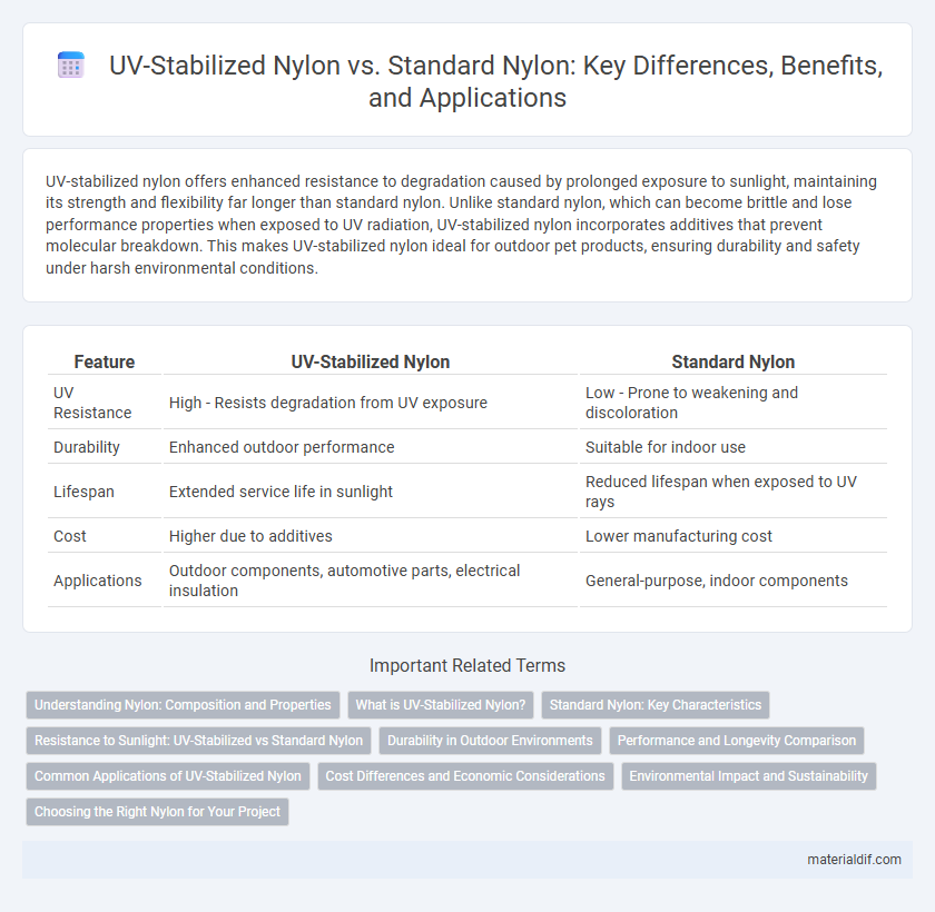 UV-Stabilized Nylon vs. Standard Nylon: Key Differences, Benefits, and Applications