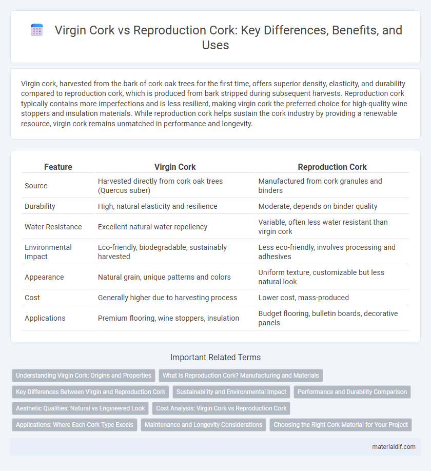 Virgin Cork vs Reproduction Cork: Key Differences, Benefits, and Uses
