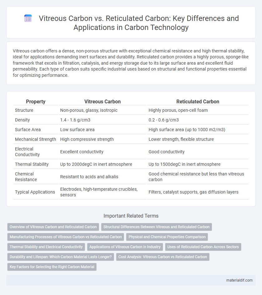 Vitreous Carbon vs. Reticulated Carbon: Key Differences and Applications in Carbon Technology