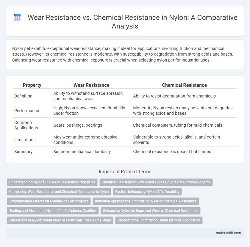 Wear Resistance vs. Chemical Resistance in Nylon: A Comparative Analysis