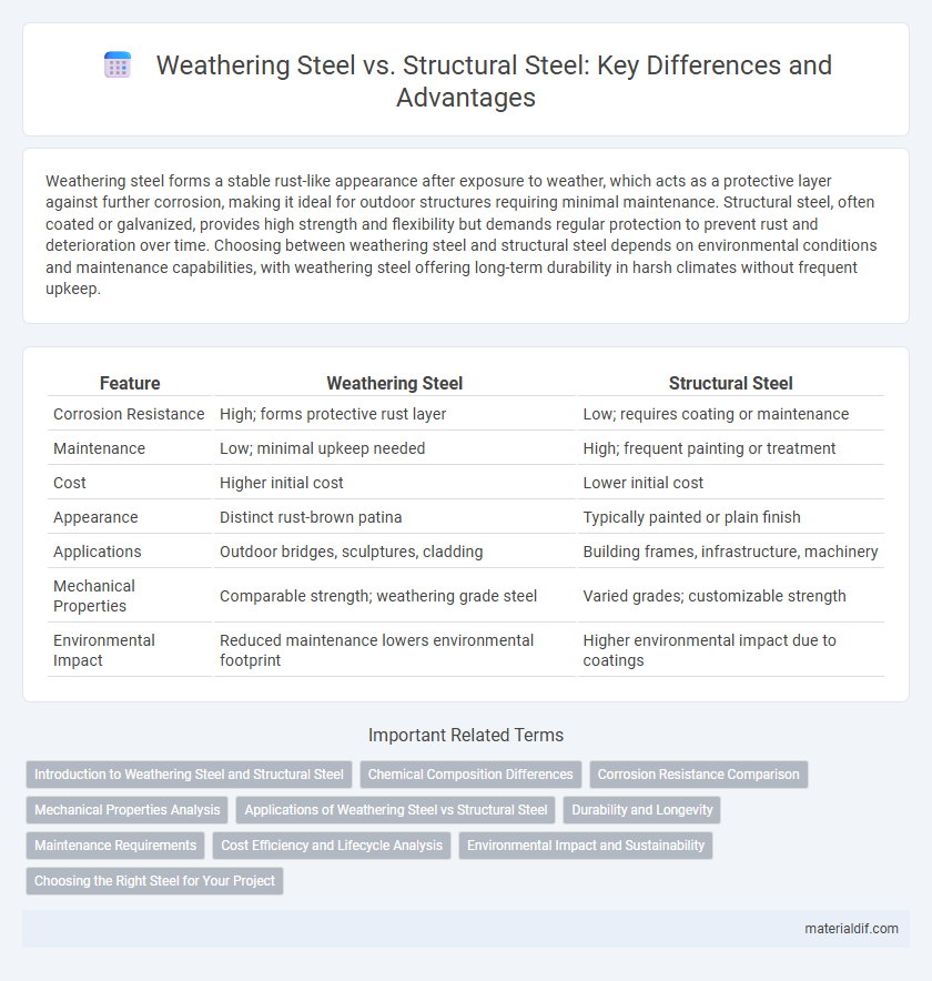 Weathering Steel vs. Structural Steel: Key Differences and Advantages