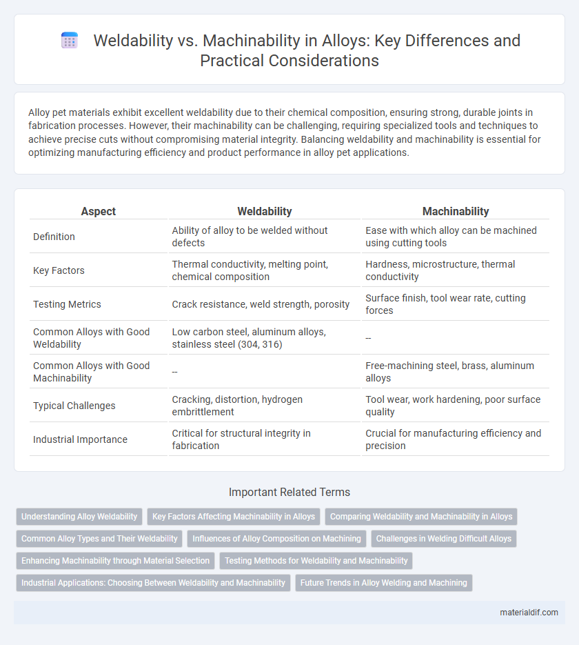 Weldability vs. Machinability in Alloys: Key Differences and Practical Considerations