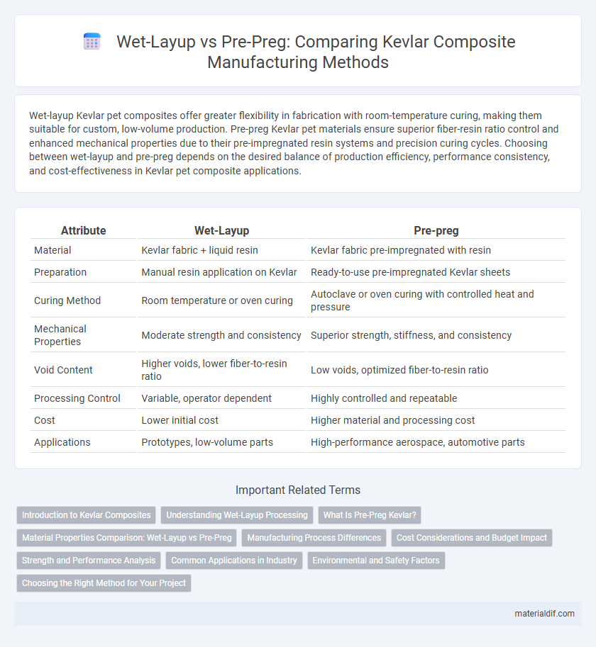 Wet-Layup vs Pre-Preg: Comparing Kevlar Composite Manufacturing Methods