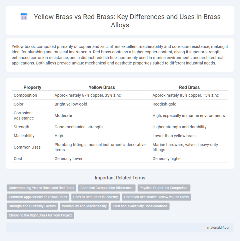 Yellow Brass vs Red Brass: Key Differences and Uses in Brass Alloys